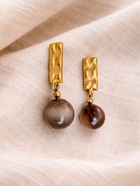 Saks Fifth Avenue Smoky Quartz-Style Bead